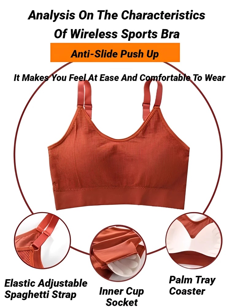 Bezszwowy biustonosz dla kobie – Sleep Bra Bralette recenzja i cena