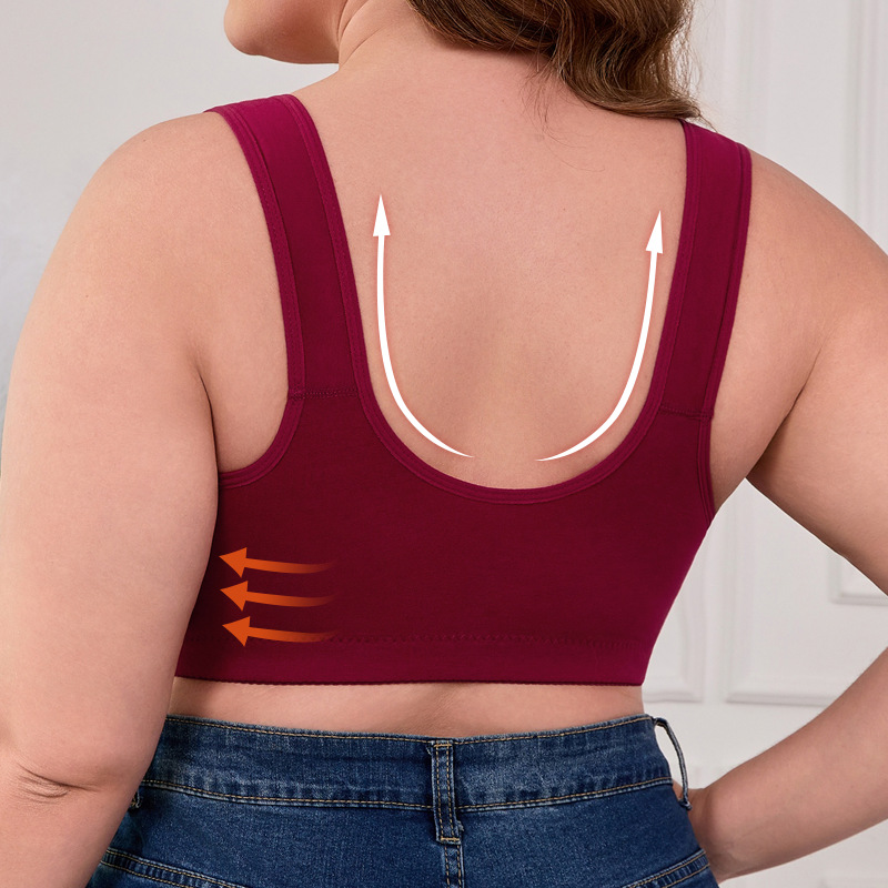 Biustonosz XL-7XL Plus Size z  – Wirefree Bra Comfort recenzja i cena